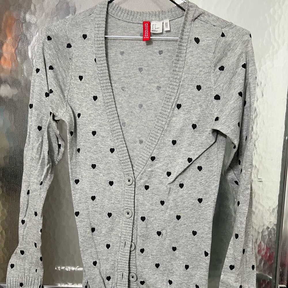 Buy 1 get 1 50% off ! H&M grey cardigan